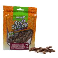 Braaaf Soft Snack Slices Lam & Vis 85 gram