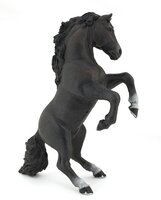 Papo steigerend zwart paard