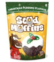  Stud Muffins Kerst pudding smaak 15 stuks